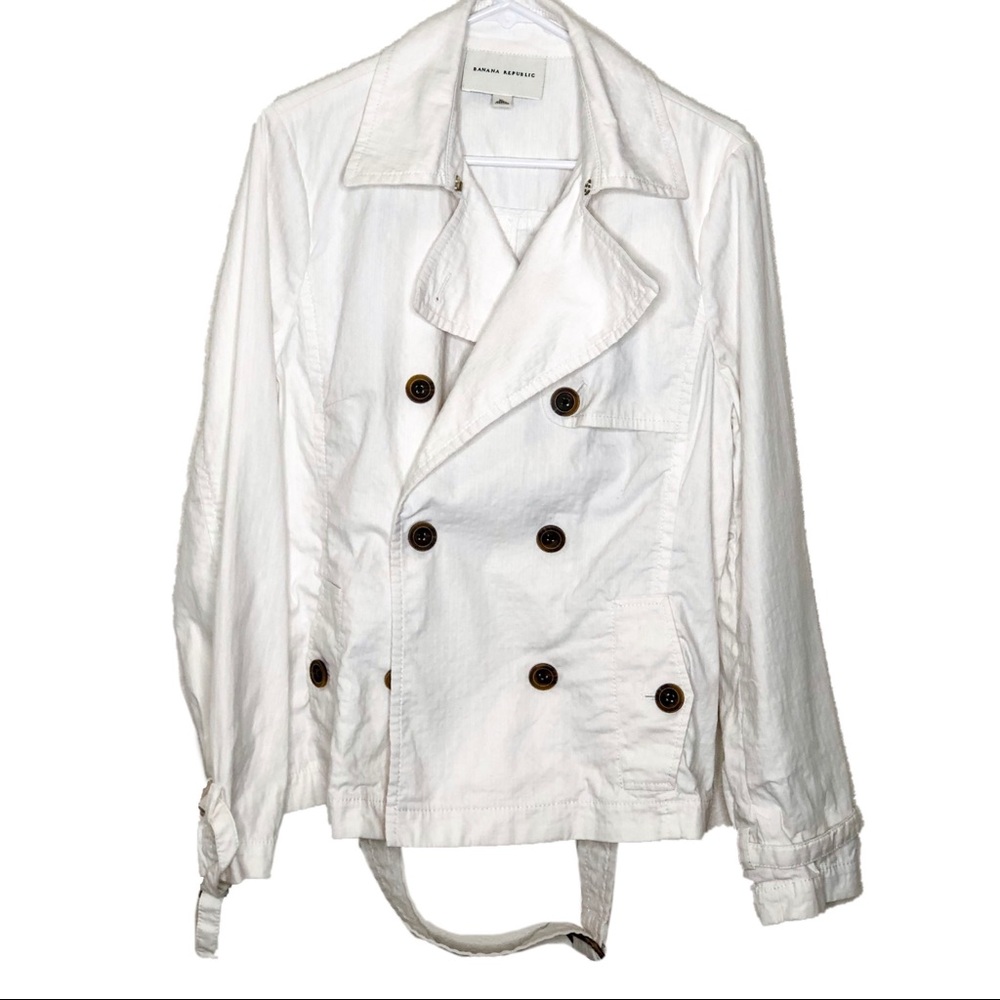 Banana republic White Jacket Size XL